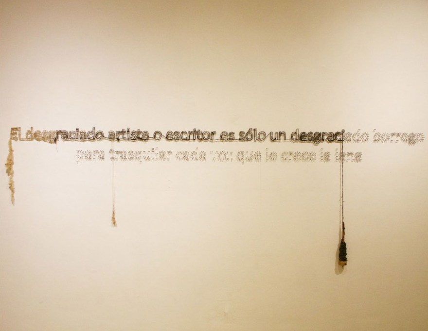 Sin título (Frase de José Clemente Orozco) de Rodrigo González Castellanos