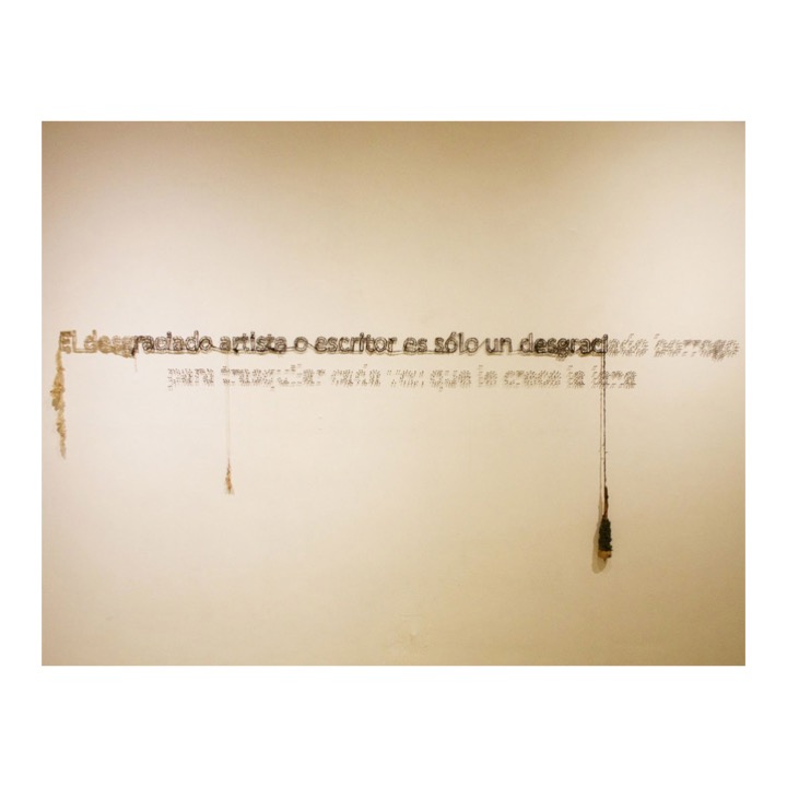 Sin título (Frase de José Clemente Orozco) de Rodrigo González Castellanos