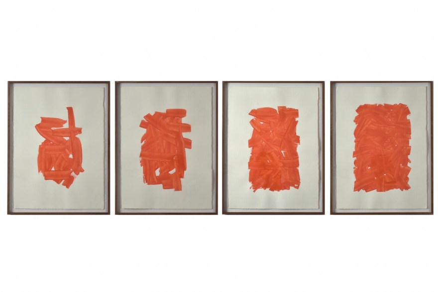 Estudios de desgaste, 100, 50, 75, 25 y 12, de Rodrigo González Castellanos