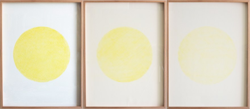 Estudio de desgaste, Amarillo Cadmio de Rodrigo González Castellanos