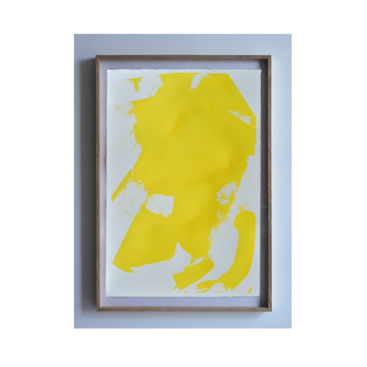 Estudio de desgaste sobre bóveda, Amarillo I de Rodrigo González Castellanos