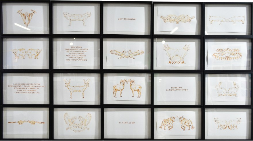 Animales salvajes mexicanos y frases sobre la tierra de Rodrigo González Castellanos