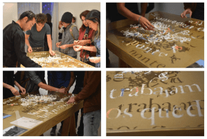 Palabras de rafia de Rodrigo González Castellanos