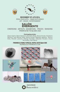 Salón Emergente edición Miami 2016 Póster