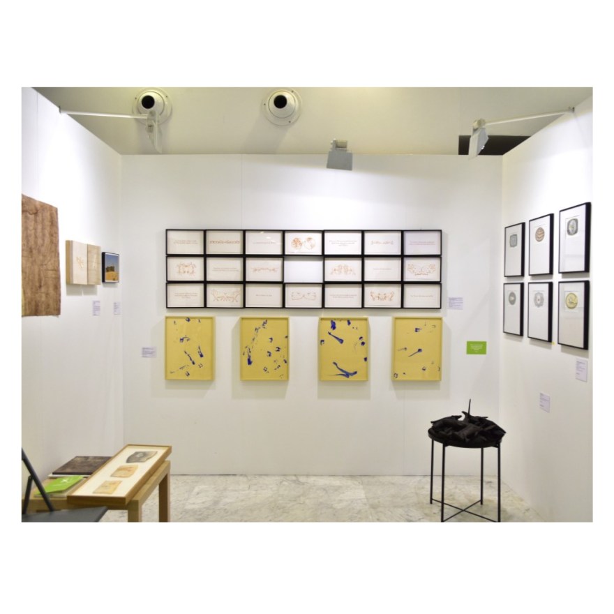 Vista general booth JustMad 2020 Galería Chica